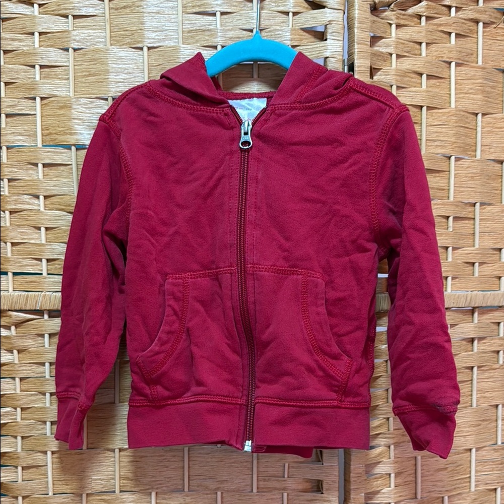 Hanna Andersson Red Hoodie 3T